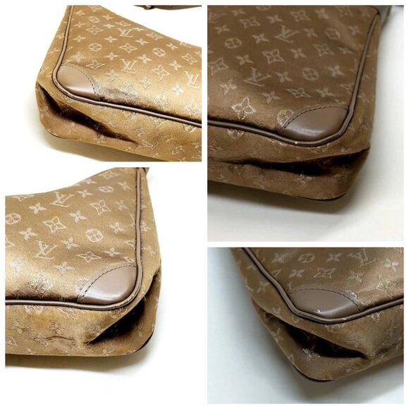 Louis Vuitton LV Shoulder Bag Brown Monogram Satin 730-061225 - Picture 6 of 13